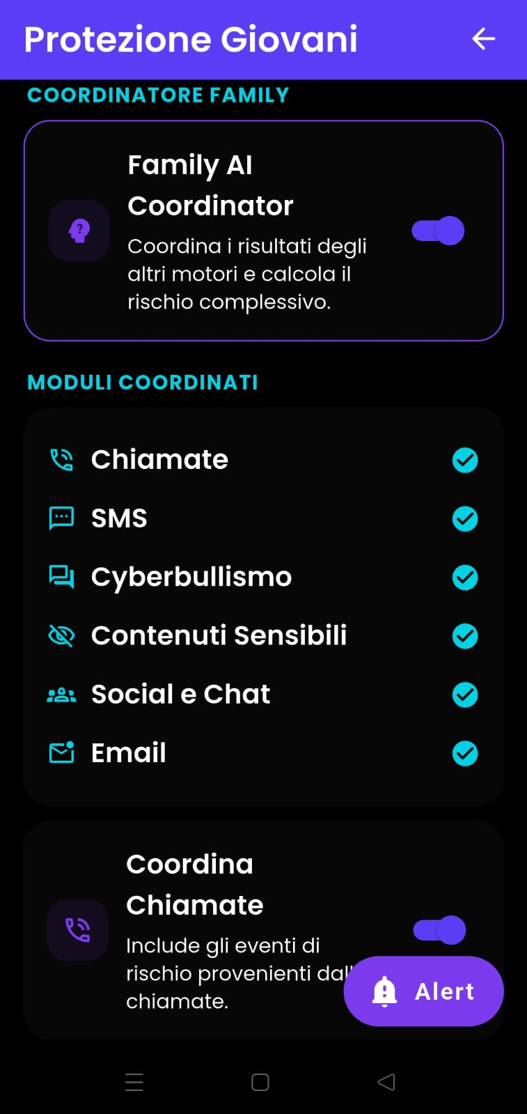 Protezione Giovani di OMNIA SHIELD SUITE